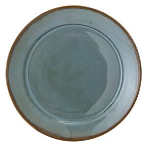 Farfurie de desert din gresie ceramică Bloomingville Pixie, ø 20 cm, verde-maro