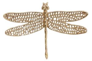 Decorațiune de perete din metal 36x24 cm Dragonfly – Light & Living