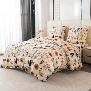 Lenjerie cocolino PAPAVA crem Dimensiune lenjerie de pat: 70 x 90 cm | 140 x 220 cm