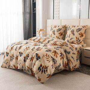Lenjerie cocolino AUTUMNA crem Dimensiune lenjerie de pat: 70 x 90 cm | 140 x 220 cm