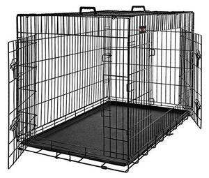 Cusca pentru catei, Feandrea, PPD36BK, Negru, 92 x 57 x 64 cm