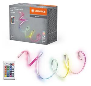 Ledvance FLEX TV MOOD - Bandă LED RGB dimabilă 1 m, LED/4W/5V + telecomandă