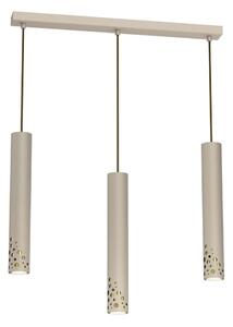 Candelabru suspendat pe cablu ALTRO 3xGU10/8W/230V bej