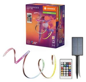 Ledvance - Bandă LED solară RGB reglabilă FLEX 3m LED/1,2W/3,7V IP44 + telecomandă