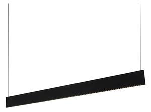Ideal Lux - Lustră LED pe cablu STEEL LED/24W/230V 3000K CRI 90 120 cm negru