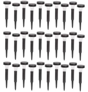 Set 30 lampi solare pentru gradina, IP 44, H 30 cm