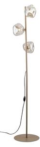 Brilagi - Lampadar VULCANO 3xG9/8W/230V bej/fumuriu bej