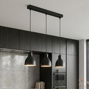 Brilagi - Lustru LED suspendat pe cablu RIDDY 3xE27/60W/230V negru