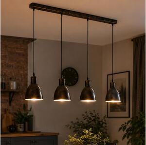 Brilagi - Lustru LED suspendat pe cablu RIDDY 4xE27/60W/230V cupru/patinat
