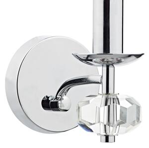 Där Lighting OLE0750 - Aplica de perete OLEANA, 1xE14/40W/230V, crom lucios