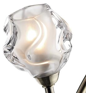 Där Lighting SEA0975 - Aplică de perete SEATTLE 2xG9/40W/230V alamă