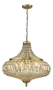 Där Lighting ASM0675 - Candelabru suspendat pe lanț ASMARA 6xE14/40W/230V din alamă