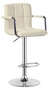 Scaun de bar 2HOME, living, bucatarie, comercial Bistro 9, Crem