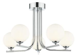 Där Lighting CRA5450-02 - Lustră pe tijă CRADLE 5xG9/25W/230V crom lucios