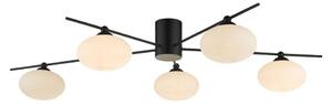 Där Lighting JAS5422 - Lustru aplicat JASPER 5xG9/25W/230V, negru