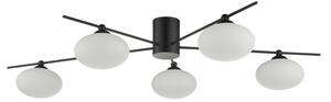 Där Lighting JAS5422 - Lustru aplicat JASPER 5xG9/25W/230V, negru