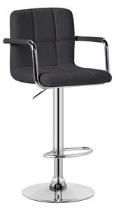Scaun de bar 2HOME, living, bucatarie, comercial Bistro 9, Negru
