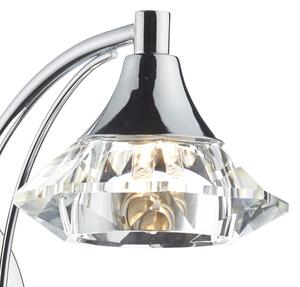 Där Lighting LUT0750 - Lampă de perete LUTHER 1xG9/40W/230V crom lucios