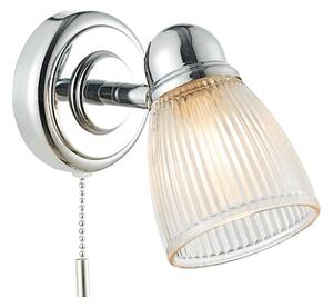 Där Lighting CED0738 - Aplică de perete pentru baie CEDRIC 1xG9/25W/230V IP44 crom