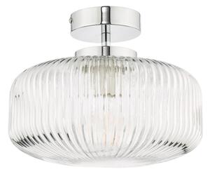 Där Lighting RIV5208 -Plafonieră aplicată pentru baie RIVA 1xE27/60W/230V IP44 crom