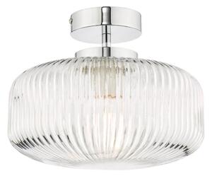 Där Lighting RIV5208 -Plafonieră aplicată pentru baie RIVA 1xE27/60W/230V IP44 crom