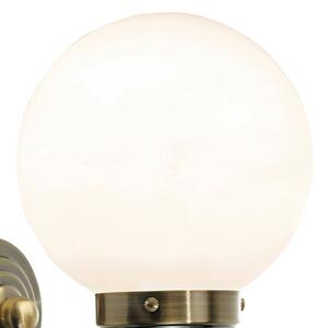 Där Lighting BAR0775 - Aplica de perete pentru baie BARCLAY 1xE14/40W/230V IP44 alamă
