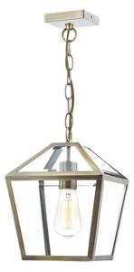 Där Lighting CHU0175 - Lustră cu lanț CHURCHILL 1xE27/60W/230V alamă