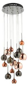 Där Lighting AUR1564 - Lustru suspendat pe cablu AURELIA 15xG4/10W/230V