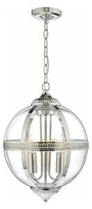 Där Lighting VAN0338 - Candelabru pe lanț VANESSA 3xE14/40W/230V crom lucios