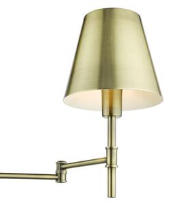 Där Lighting KEN0775 - Lampă de perete flexibilă KENSINGTON 1xE14/25W/230V alamă