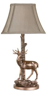 Där Lighting GUL5545-X - Lampă de masă GULLIVER 1xE27/60W/230V bej/bronz