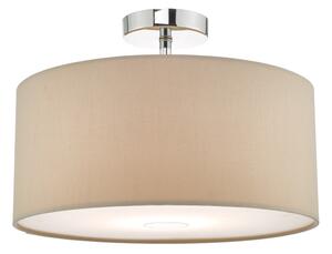 Där Lighting RON6529 - Lustră pe cablu RONDA 1xE27/60W/230V negru/bej