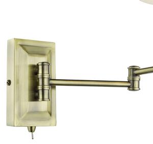 Där Lighting KEN0775 - Lampă de perete flexibilă KENSINGTON 1xE14/25W/230V alamă