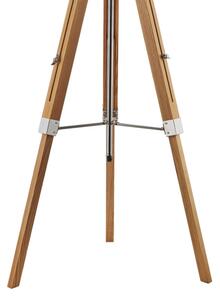 Där Lighting EAS4943 - Lampă de podea EASEL 1xE27/60W/230V maro
