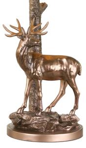 Där Lighting GUL5545-X - Lampă de masă GULLIVER 1xE27/60W/230V bej/bronz