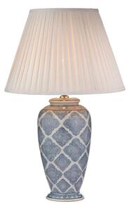Där Lighting ELY4223 - Lampă de birou ELY 1xE27/60W/230V albastră