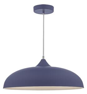 Där Lighting KAE0123 - Lustră suspendată pe cablu KAELAN 1xE27/60W/230V albastră
