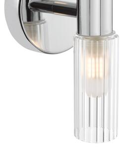 Där Lighting BOL0950 - Aplică de perete pentru baie BOLTON 2xG9/5W/230V IP44 crom