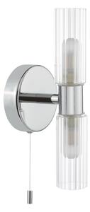 Där Lighting BOL0950 - Aplică de perete pentru baie BOLTON 2xG9/5W/230V IP44 crom