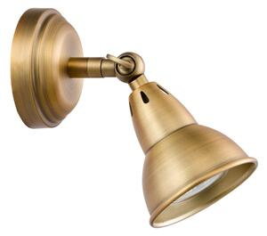 Där Lighting NAT0742 - Aplică de perete tip spot NATHANIEL 1xGU10/11W/230V alamă