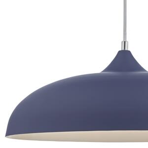 Där Lighting KAE0123 - Lustră suspendată pe cablu KAELAN 1xE27/60W/230V albastră