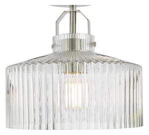 Där Lighting LEN4846 - Lustră aplicată LENKA 1xE27/60W/230V crom mat