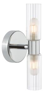 Där Lighting BOL0950 - Aplică de perete pentru baie BOLTON 2xG9/5W/230V IP44 crom