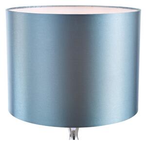Där Lighting ELS4223 - Lampă de masă ELSA 1xE27/40W/230V albastru/crom lucios