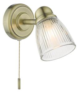 Där Lighting CED0775 - Lampă de perete pentru baie CEDRIC, 1xG9/25W/230V, IP44, din alamă