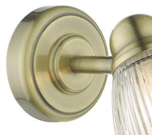 Där Lighting CED0775 - Lampă de perete pentru baie CEDRIC, 1xG9/25W/230V, IP44, din alamă
