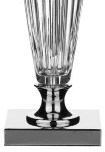 Där Lighting HIN4208 - Lampă de masă HINTON 1xE27/60W/230V alb/crom lucios