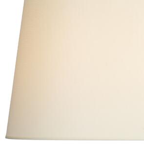 Där Lighting CYP4208 - Lampă de masă CYPRUS 1xE27/60W/230V crem/transparent