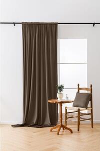 Draperie opacificanta maro VELVET 140x270 cm Agatat: Rejansa