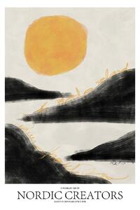 Ilustrare Sunrise, Nordic Creators, (30 x 40 cm)